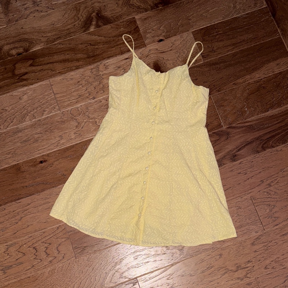 Yellow Girls Dress
